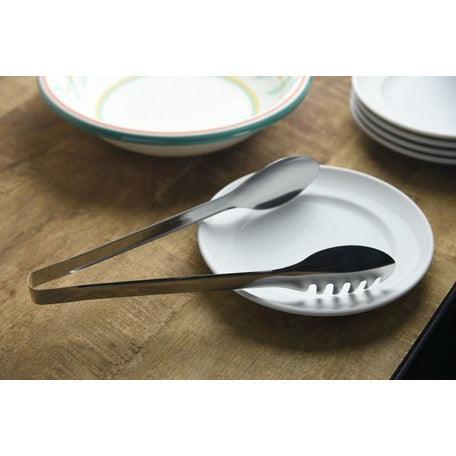 日本製 燕三條 生菜沙拉 義大利麵夾|分食夾 料理夾 耐熱 不鏽鋼 - 富士通販