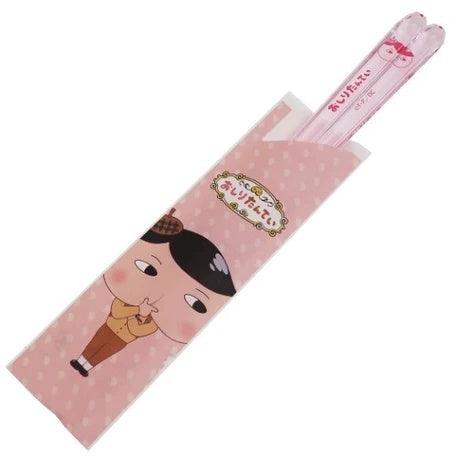 日本製|卡通屁屁偵探透明筷子、兒童餐具 - 富士通販