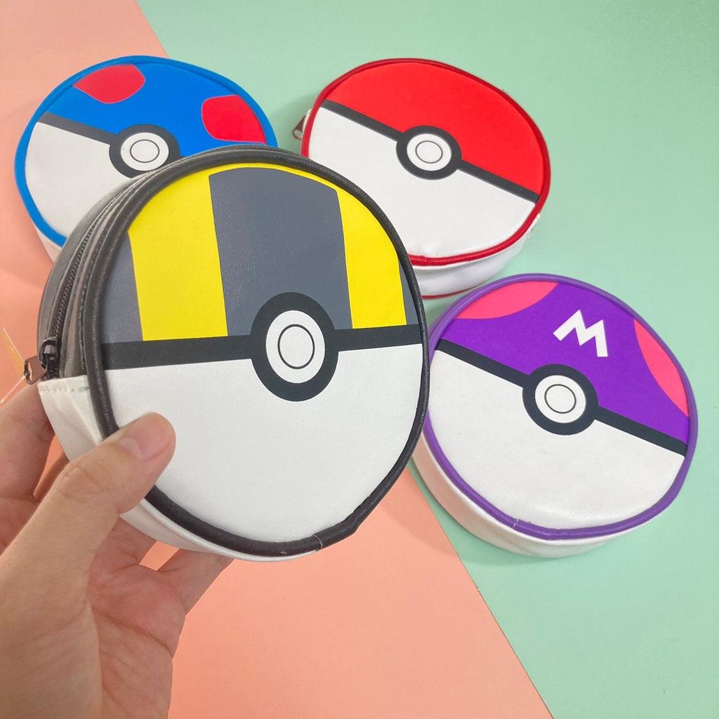 日本精靈寶可夢拉鍊包、收納包、錢包|精靈球、超級球、高級球、大師球 - 富士通販