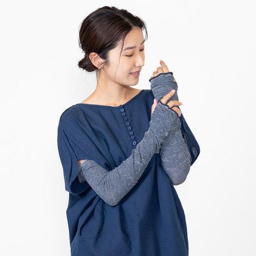 夏日必備 亞麻混紗 袖套|防紫外線 抗菌 涼感 防曬 - 富士通販