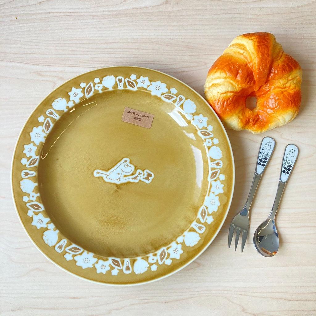 嚕嚕米陶瓷盤子|日本製美濃燒 - 富士通販