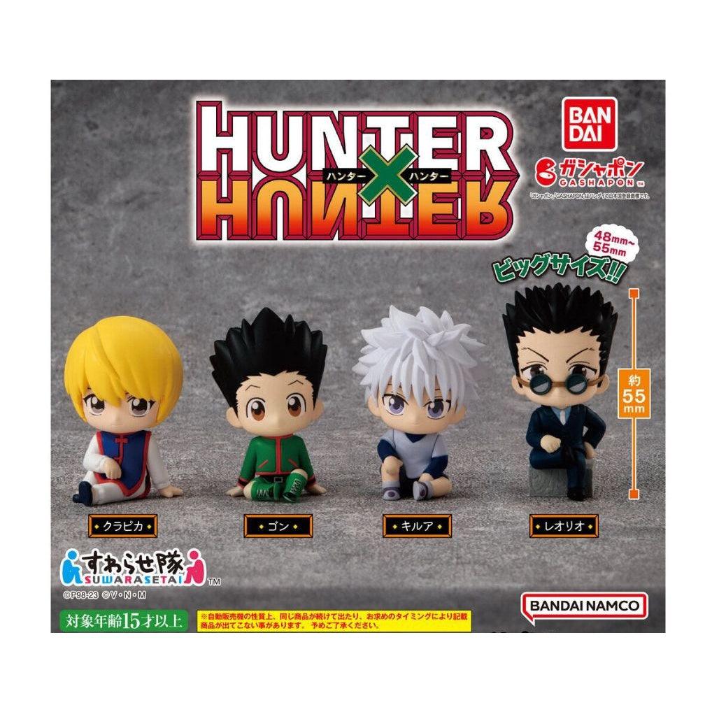 日本 BANDAI萬代 獵人坐姿公仔|小傑 奇犽 酷拉皮卡 雷歐力 獵人扭蛋 - 富士通販