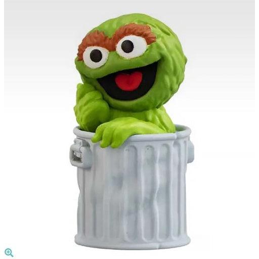 日本 BANDAI萬代 芝麻街排隊公仔 扭蛋|Elmo 餅乾怪獸 奧斯卡 大鳥 路燈 - 富士通販