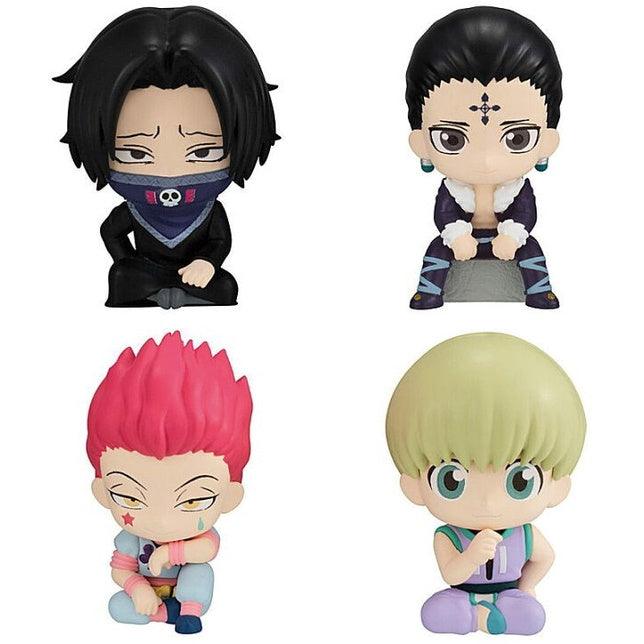 日本 BANDAI萬代 獵人坐姿公仔P2|團長庫洛洛 西索 俠客 飛坦 獵人扭蛋 - 富士通販