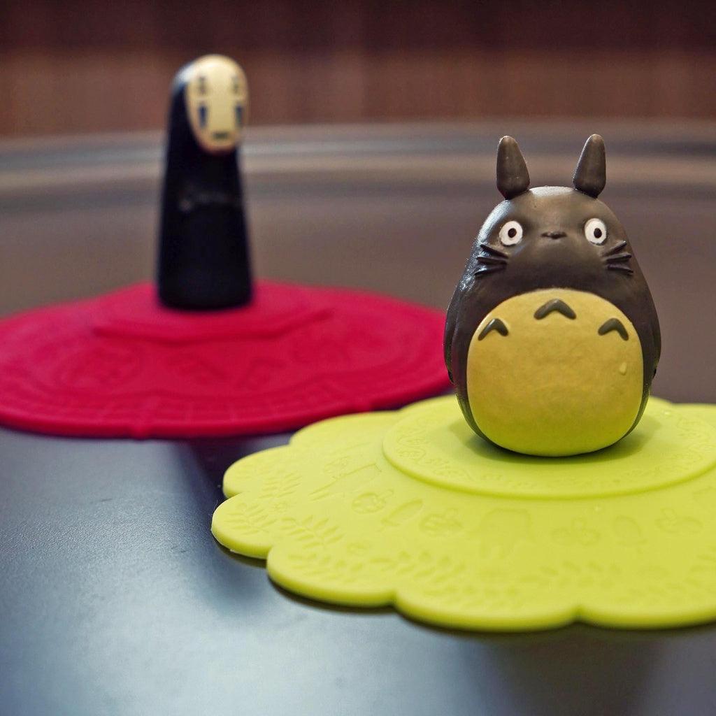 日本 龍貓 無臉男 造型杯蓋|矽膠杯蓋 馬克杯蓋 防塵 - 富士通販