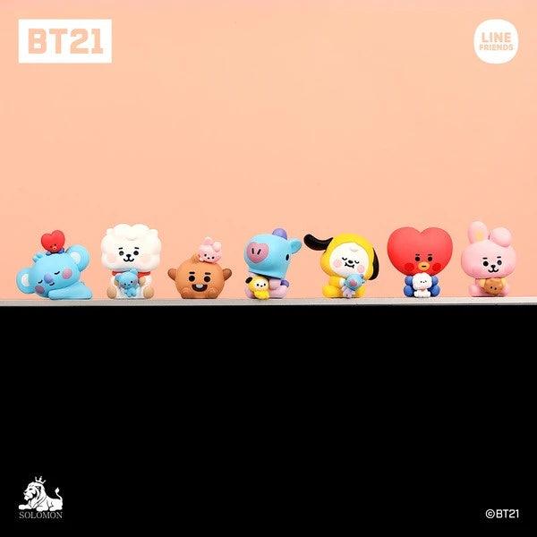 BT21 寶寶系列 電腦螢幕裝飾公仔|防彈少年團 BTS 汽車裝飾 蛋糕裝飾 - 富士通販