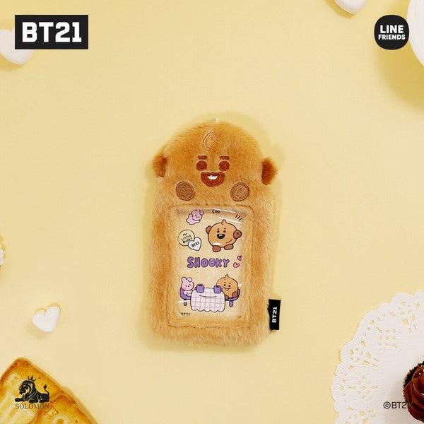 BT21 毛絨絨卡套|防彈少年 BTS 證件卡套 悠遊卡套 - 富士通販