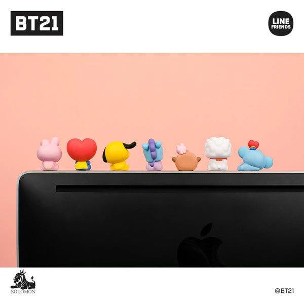 BT21 寶寶系列 電腦螢幕裝飾公仔|防彈少年團 BTS 汽車裝飾 蛋糕裝飾 - 富士通販
