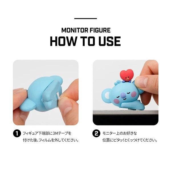 BT21 寶寶系列 電腦螢幕裝飾公仔|防彈少年團 BTS 汽車裝飾 蛋糕裝飾 - 富士通販