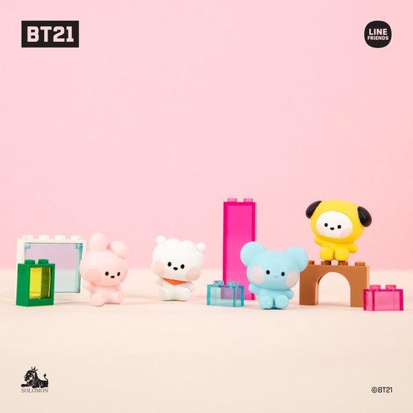BT21 minini 電腦螢幕裝飾公仔|防彈少年團 BTS 蛋糕裝飾 - 富士通販