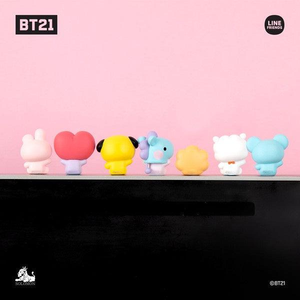 BT21 minini 電腦螢幕裝飾公仔|防彈少年團 BTS 蛋糕裝飾 - 富士通販