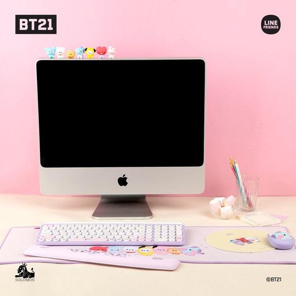 BT21 minini 電腦螢幕裝飾公仔|防彈少年團 BTS 蛋糕裝飾 - 富士通販
