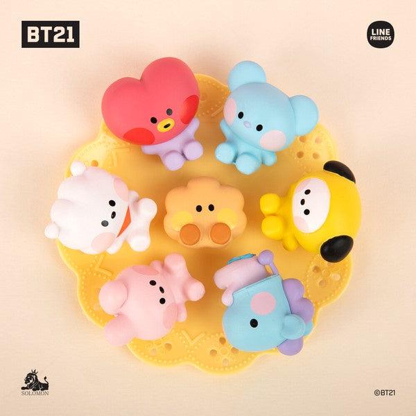 BT21 minini 電腦螢幕裝飾公仔|防彈少年團 BTS 蛋糕裝飾 - 富士通販