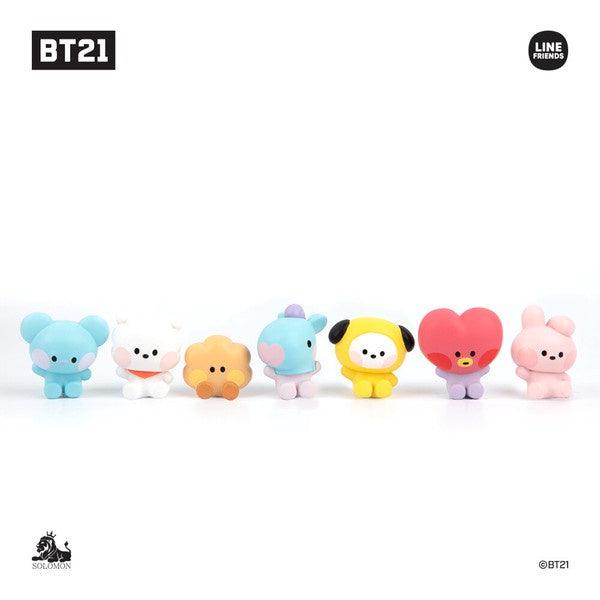 BT21 minini 電腦螢幕裝飾公仔|防彈少年團 BTS 蛋糕裝飾 - 富士通販