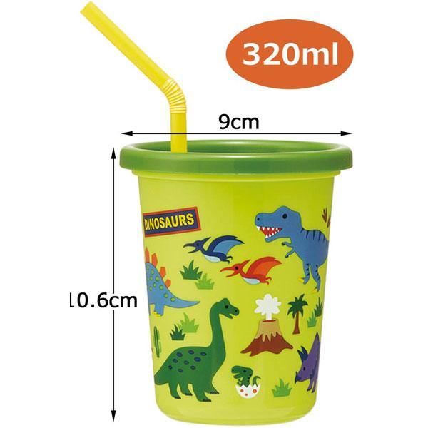 卡通環保吸管杯(三入一組)│ 薯條 恐龍 史努比 寶可夢 龍貓 - 富士通販