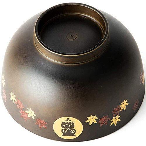 日本製會津塗貓頭鷹飯碗|會津漆器耐熱湯碗 - 富士通販