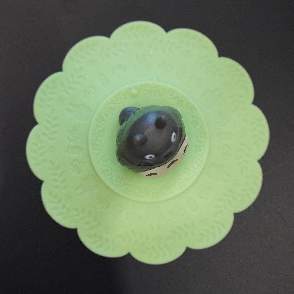 日本 龍貓 無臉男 造型杯蓋|矽膠杯蓋 馬克杯蓋 防塵 - 富士通販