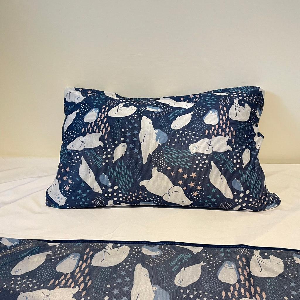 北極熊涼感系列寢具|涼感枕墊 涼感枕套 涼感毯 - 富士通販