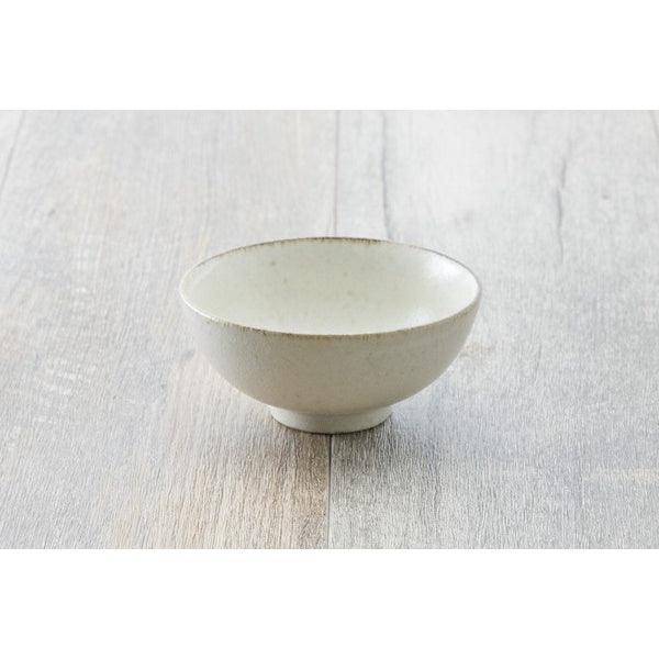 日本製 COTON 簡約 木棉白 飯碗 陶瓷碗 餐碗 - 富士通販