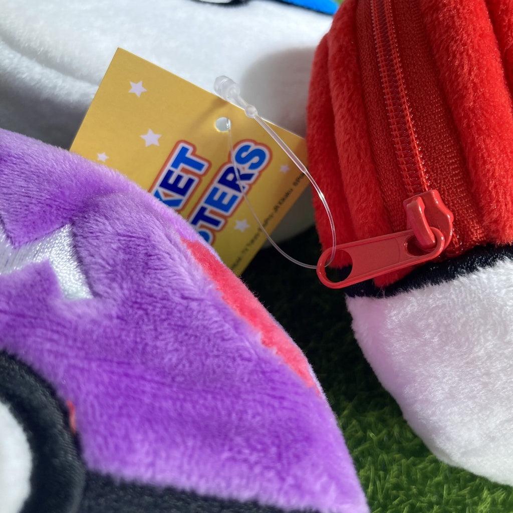 神奇寶貝球 絨毛零錢包|精靈球 大師球 超級球 - 富士通販