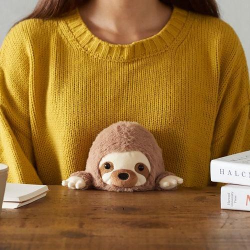 日本 Dreams Posture Pal 溫感 坐姿伴偶|賓士貓 樹懶 - 富士通販