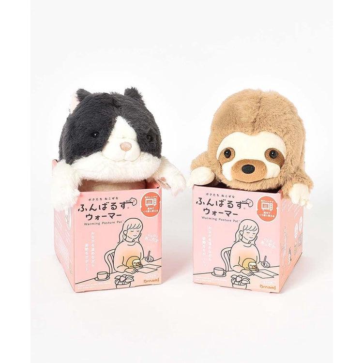 日本 Dreams Posture Pal 溫感 坐姿伴偶|賓士貓 樹懶 - 富士通販