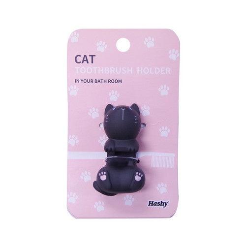 貓咪造型牙刷架|浴室收納 - 富士通販