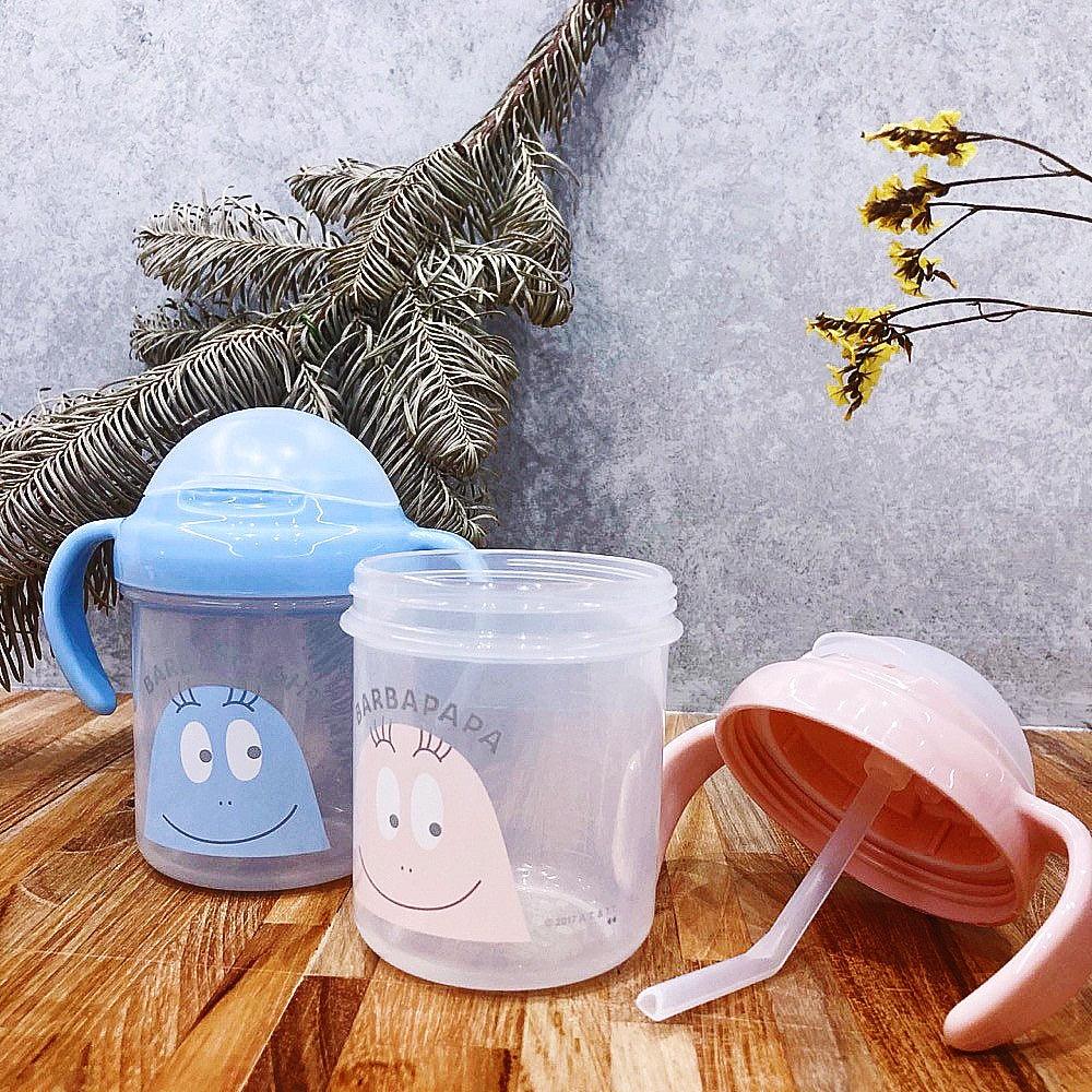 泡泡先生吸管學習杯|日本製,兒童握把水壺、嬰兒學飲杯 - 富士通販