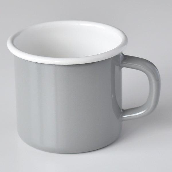 富士琺瑯杯-粉/灰/白/灰藍|搪瓷馬克杯琺瑯馬克杯 杯子馬克杯 餐具 - 富士通販