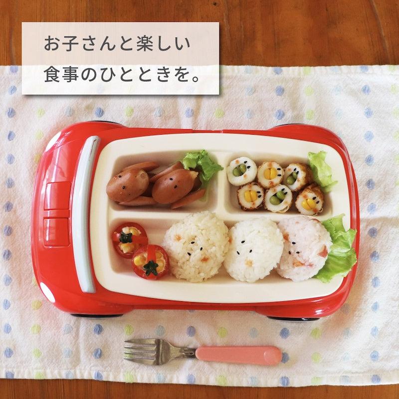 可愛汽車造型 兒童分類餐盤|有車燈 聲音 - 富士通販