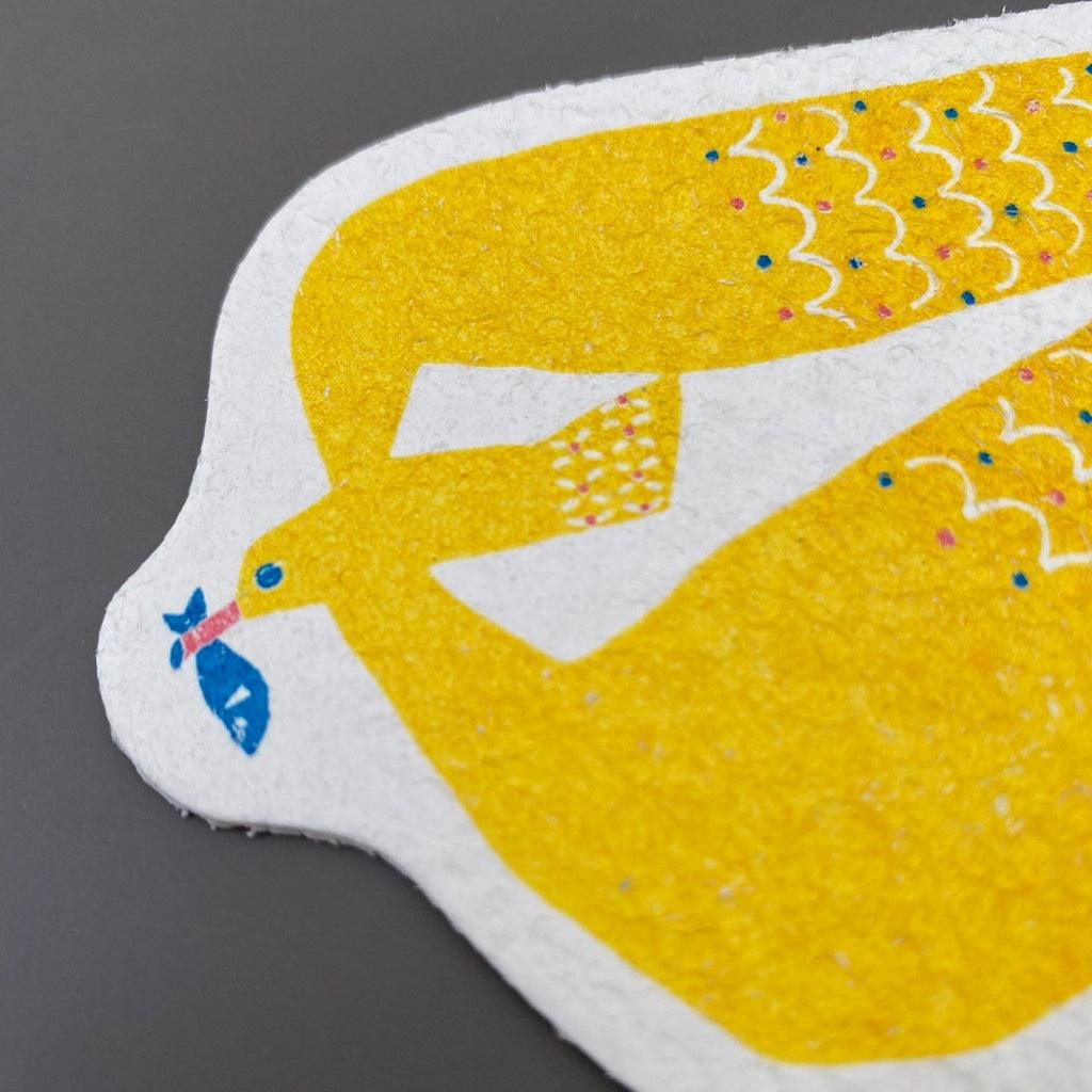 日本 杯子 碗盤 纖維素清潔海綿|超吸水 不掉棉絮 抗菌速乾 菜瓜布 - 富士通販