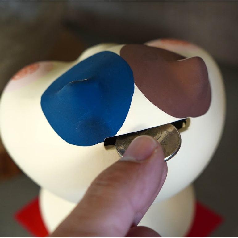 三花貓造型公仔存錢筒| 無釉陶,裝飾品、辦公療癒 - 富士通販