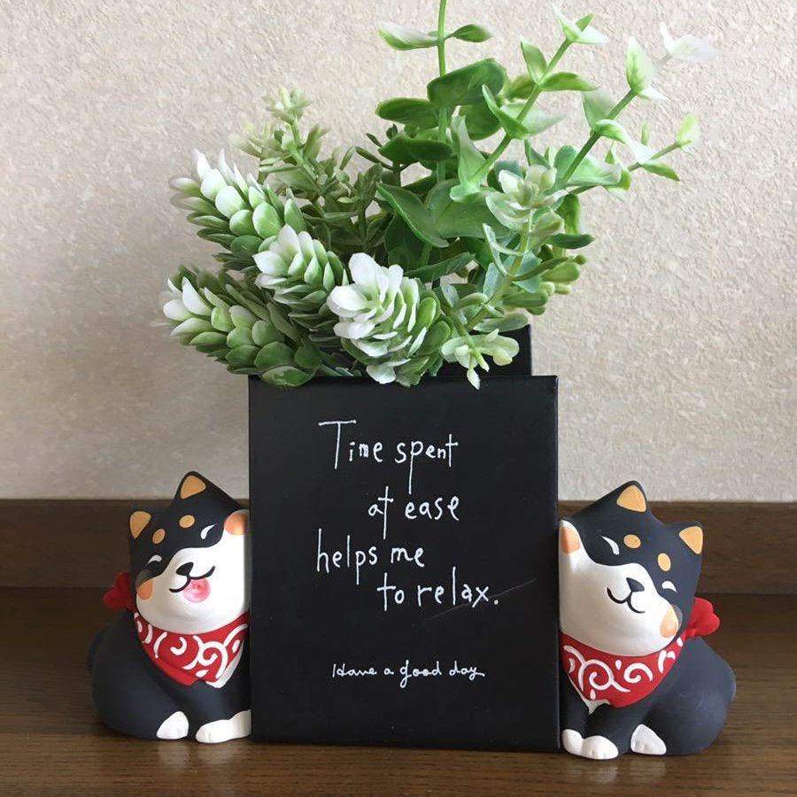 辦公室療癒公仔貼臉柴犬-黑柴|黃柴 - 富士通販