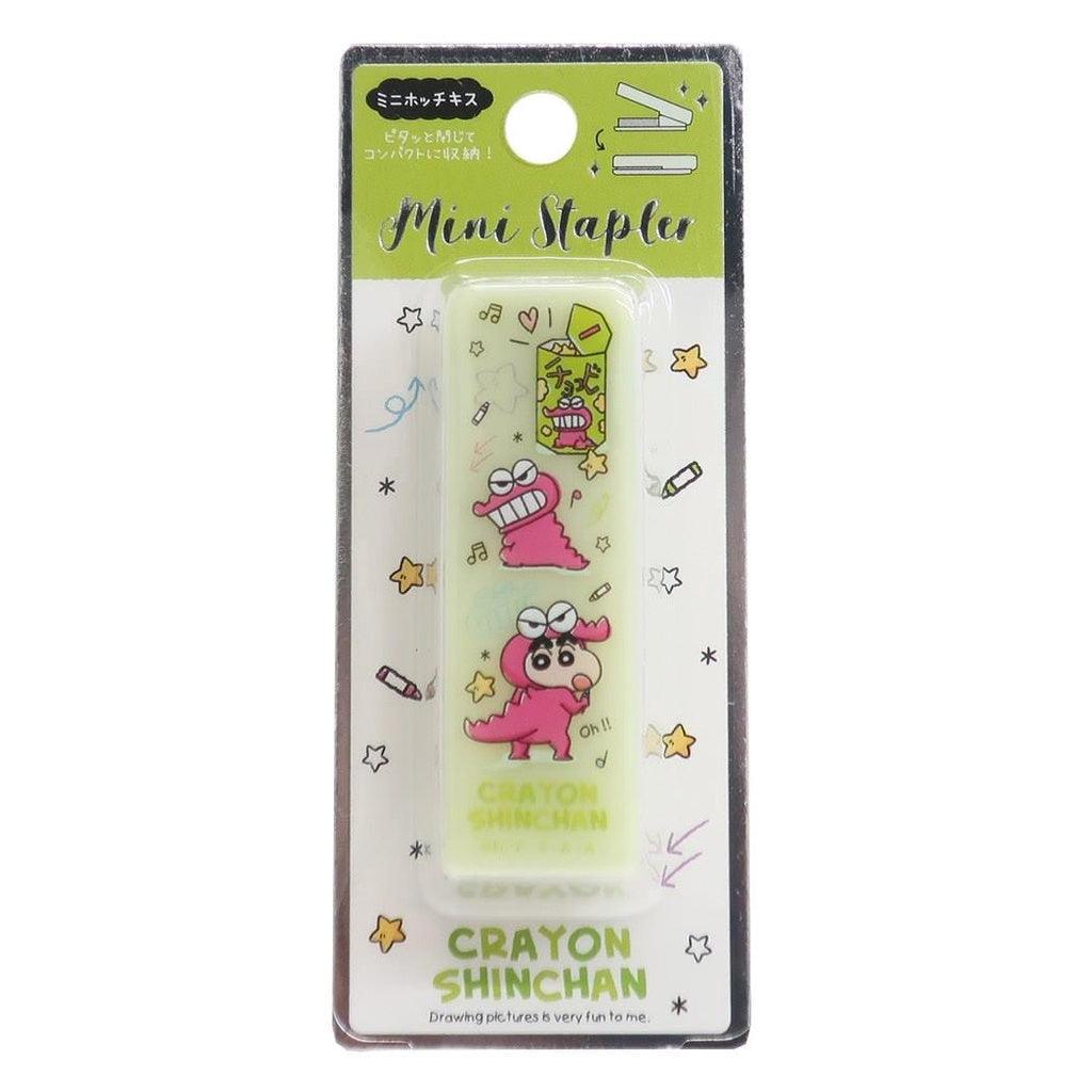 蠟筆小新輕巧型迷你訂書機|日本文具(辦公、上學文具) - 富士通販