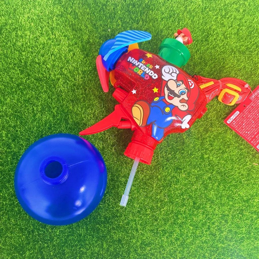 日本環球影城限定|瑪利歐噴霧風扇水槍 附背帶 - 富士通販