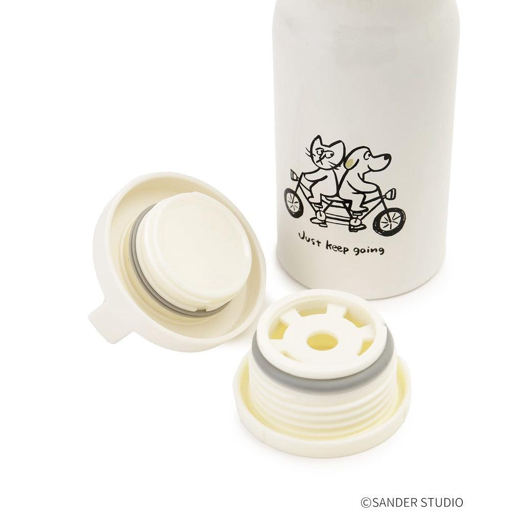 卡通插圖不鏽鋼保溫瓶|日本知名插圖師設計 - 富士通販