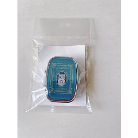 日本製 Felissimo 貓部 貓咪飾品盒 附鏡子| 戒指收納盒 耳環收納盒 隨身藥盒 - 富士通販