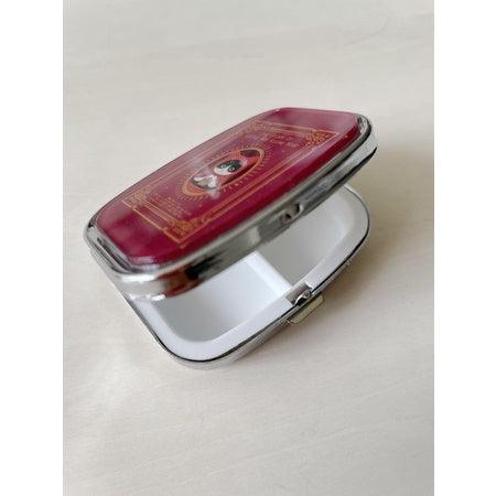 日本製 Felissimo 貓部 貓咪飾品盒 附鏡子| 戒指收納盒 耳環收納盒 隨身藥盒 - 富士通販