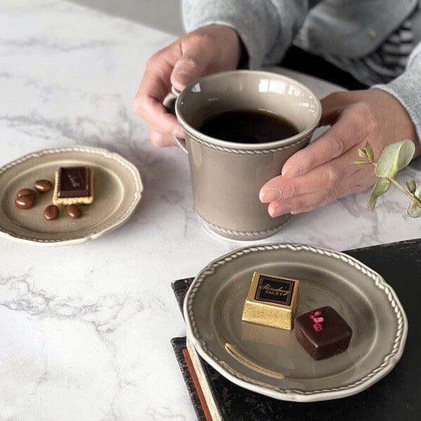 日本製 Greige 美濃燒 陶瓷餐具|馬克杯 水果盤 蛋糕盤 沙拉碗 - 富士通販