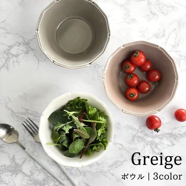 日本製 Greige 美濃燒 陶瓷餐具|馬克杯 水果盤 蛋糕盤 沙拉碗 - 富士通販