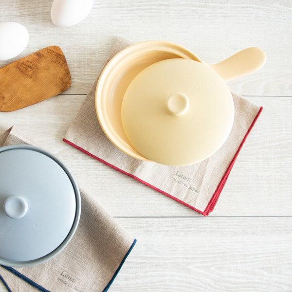 日本製 貝印 GRILLER 耐熱陶瓷煎鍋 附蓋|平底鍋 小鍋子 - 富士通販