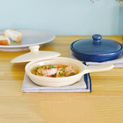 日本製 貝印 GRILLER 耐熱陶瓷煎鍋 附蓋|平底鍋 小鍋子 - 富士通販