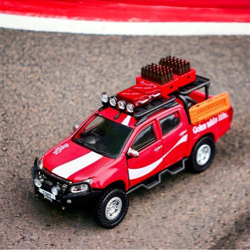 Isuzu D-Max 2018 x Coca-Cola 可口可樂聯名款|1/64模型合金車 COKE050 - 富士通販