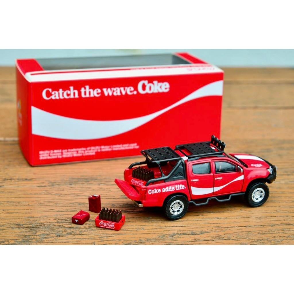 Isuzu D-Max 2018 x Coca-Cola 可口可樂聯名款|1/64模型合金車 COKE050 - 富士通販