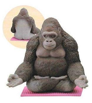 KAIYODO海洋堂 佐藤邦雄的動物們瑜伽時間|共六款 扭蛋 公仔 - 富士通販