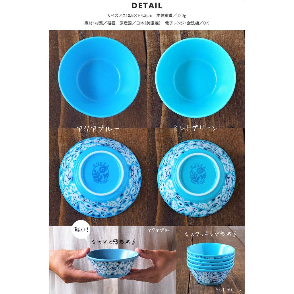 日本製 美濃燒 飯碗 KUKKA 輕量飯碗│湯碗 小菜盤 沙拉碗 - 富士通販