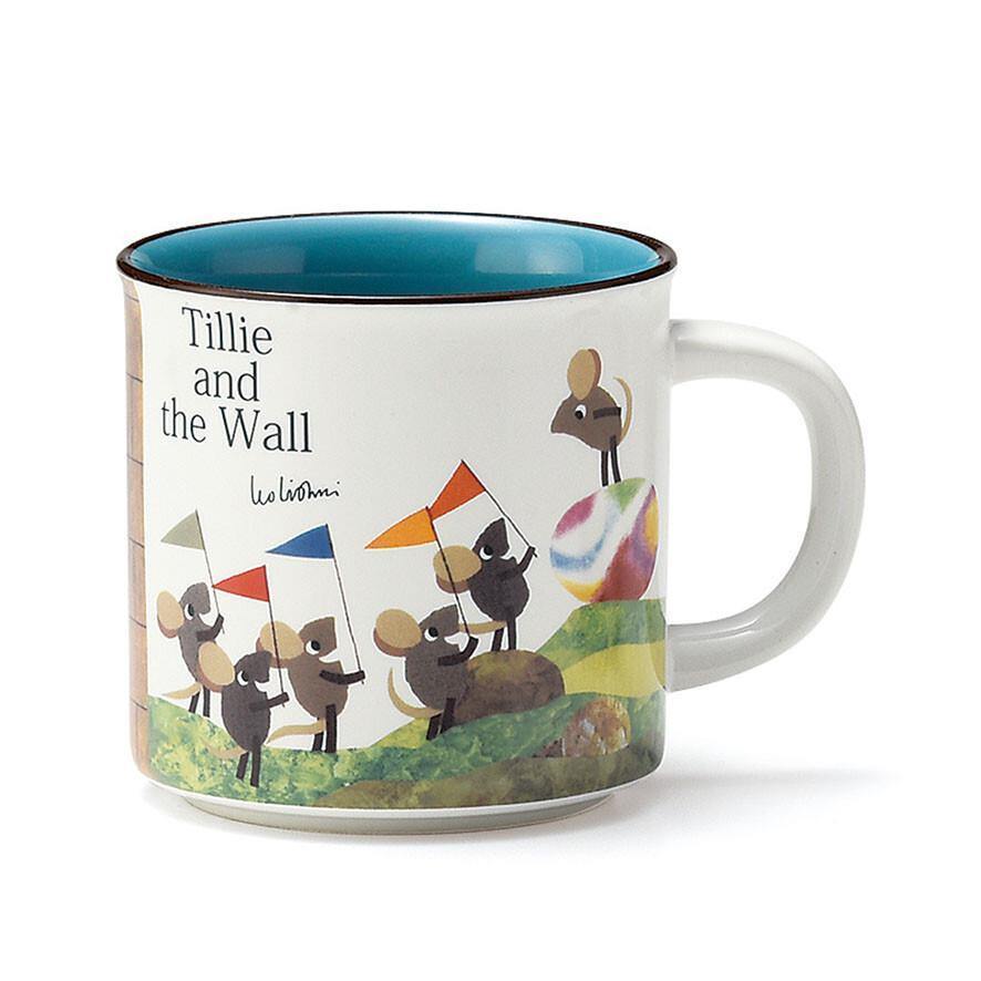 日本製 陶瓷馬克杯 (李歐.李奧尼 繪本大師)|田鼠阿佛、兔子、變色龍、鱷魚柯尼列斯、亞歷山大和發條鼠、老鼠蒂莉、小黑魚、青蛙 - 富士通販