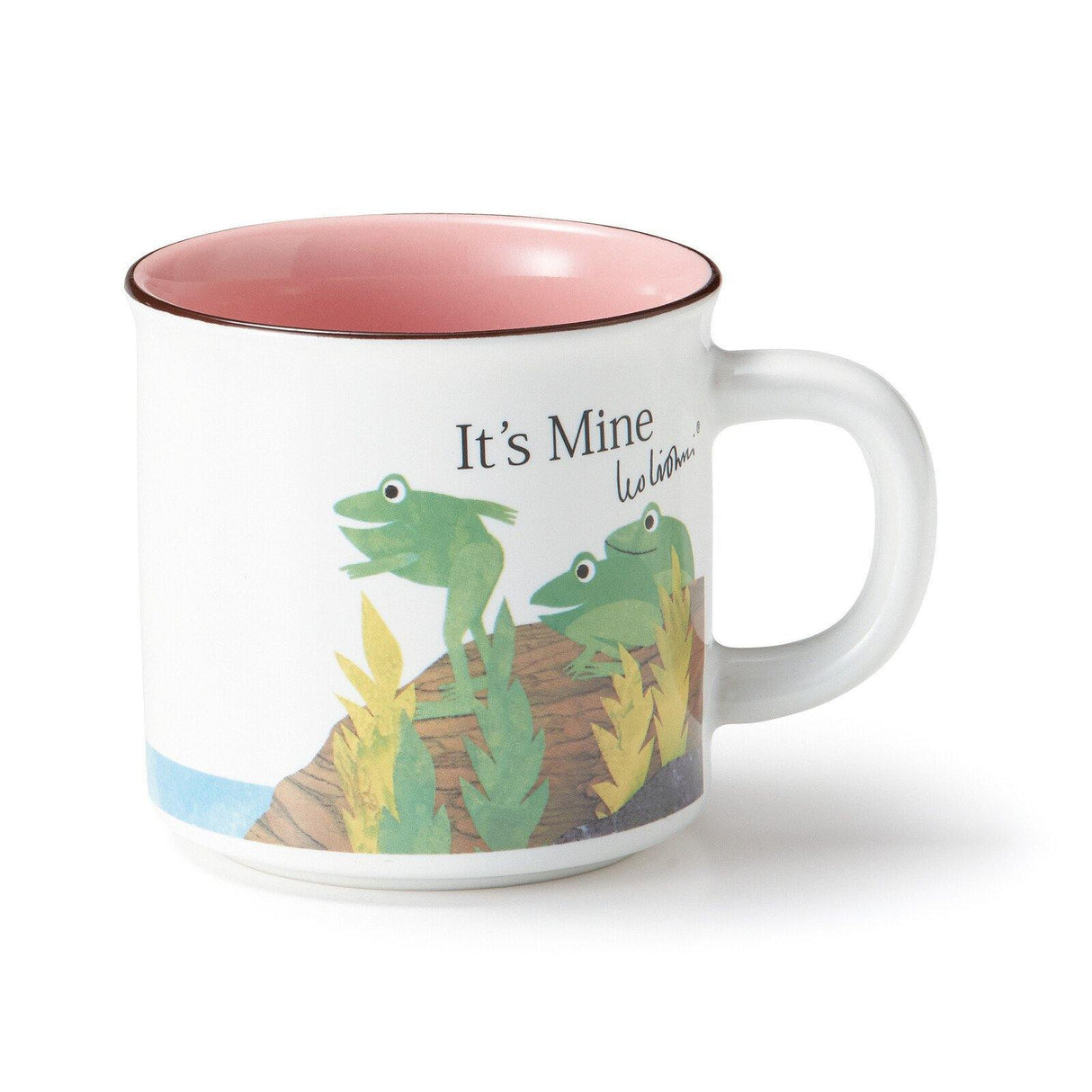 日本製 陶瓷馬克杯 (李歐.李奧尼 繪本大師)|田鼠阿佛、兔子、變色龍、鱷魚柯尼列斯、亞歷山大和發條鼠、老鼠蒂莉、小黑魚、青蛙 - 富士通販