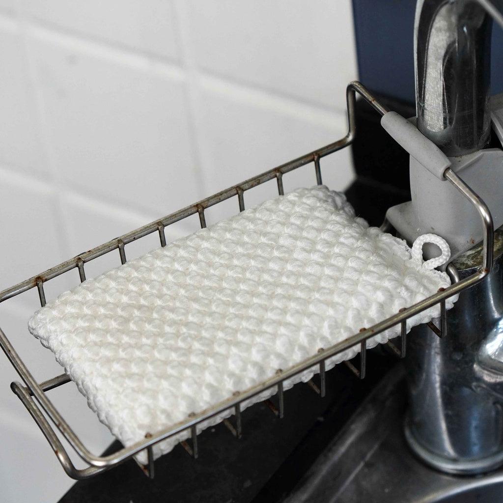 日本 mameita 易起泡菜瓜布 白色 KB-470|洗碗海綿 海綿菜瓜布 菜瓜布 - 富士通販