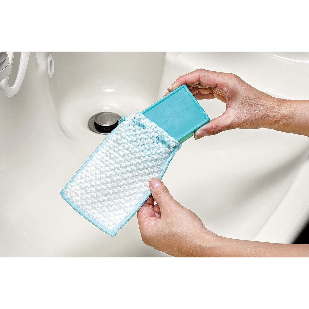 日本 mameita 肥皂起泡網|LB-318 可吊掛 - 富士通販